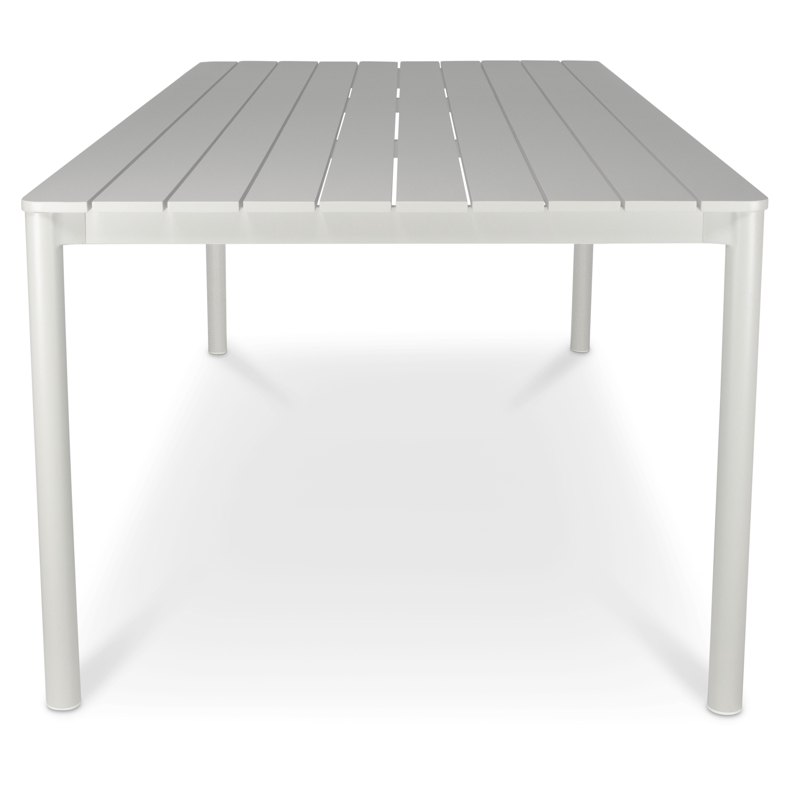 Cove Dining Table with 2 x Bench Seat in Silk Beige
