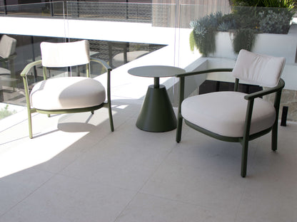 Monterra 3pc Occasional Set in Forest Green with Olefin Cushions