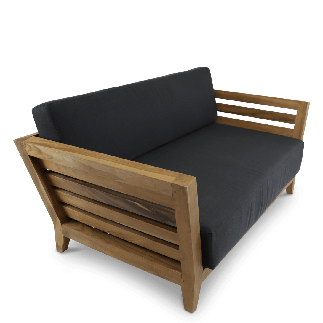 Daintree 3 Seater, 2 Seater, Armchair Lounge Set in Premium Natural Teak