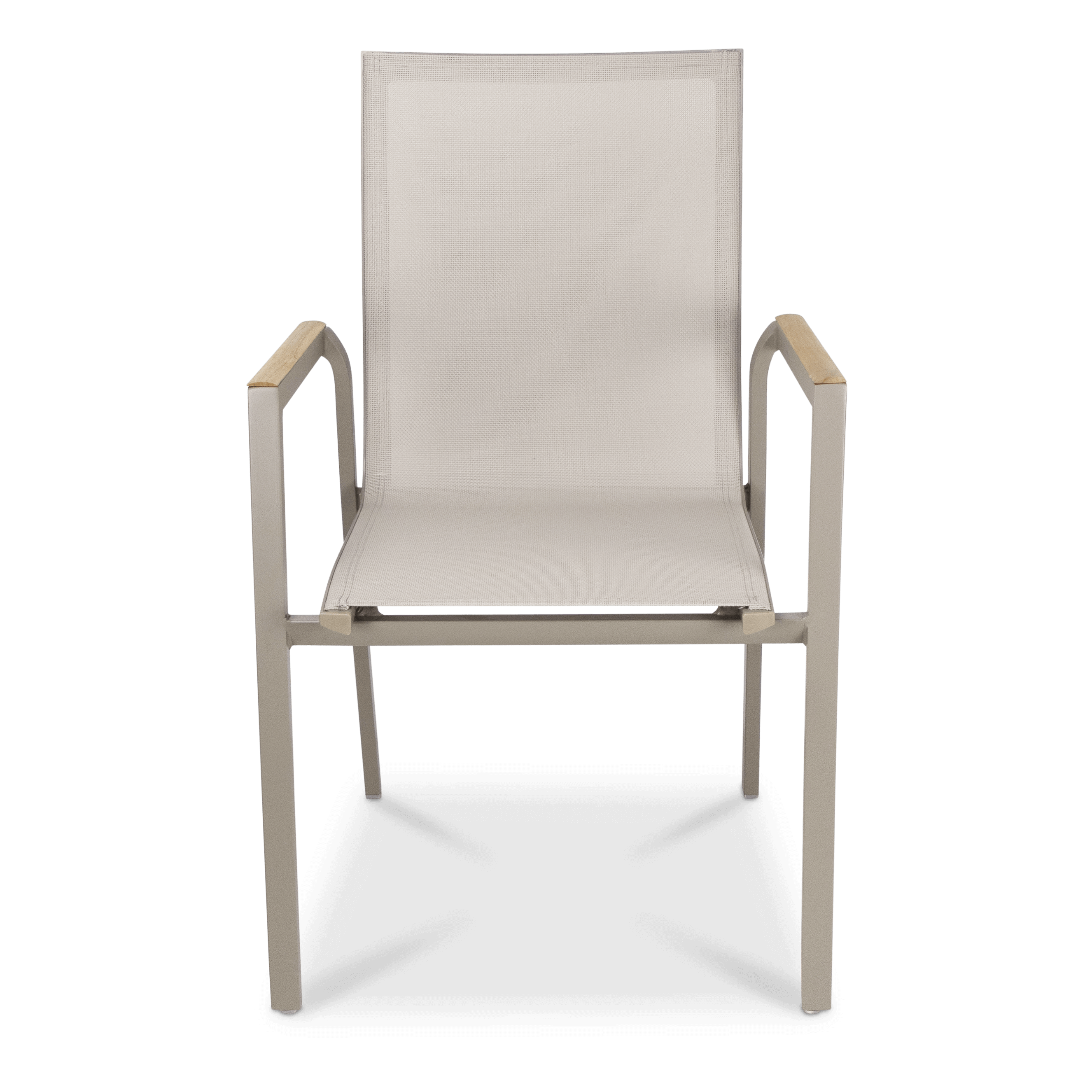 Providence 7pc Dining Set in Taupe Aluminium and Polywood Top