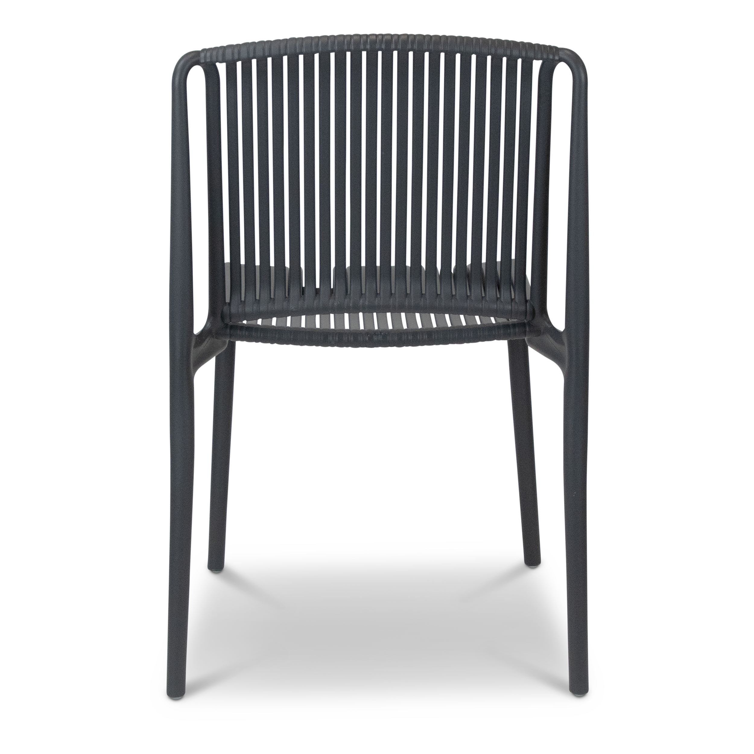 Paros UV Plastic Outdoor Chair (PP) in Gunmetal