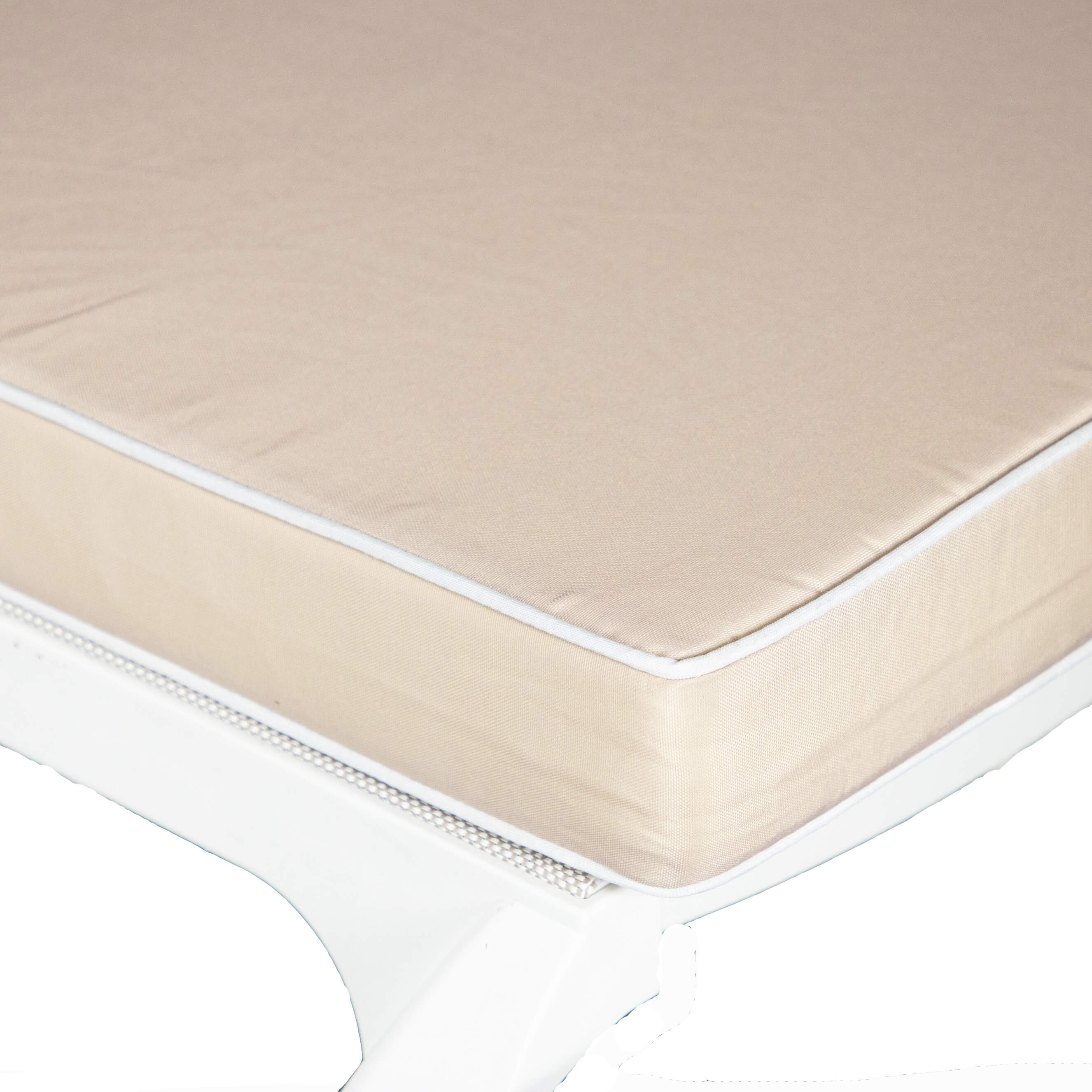 Tahiti Sandstone Sunlounger Outdoor Chair Cushion - 120x56x7.6cm