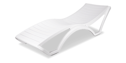 Drift UV Polypropylene Premium Sunlounger in Marshmallow