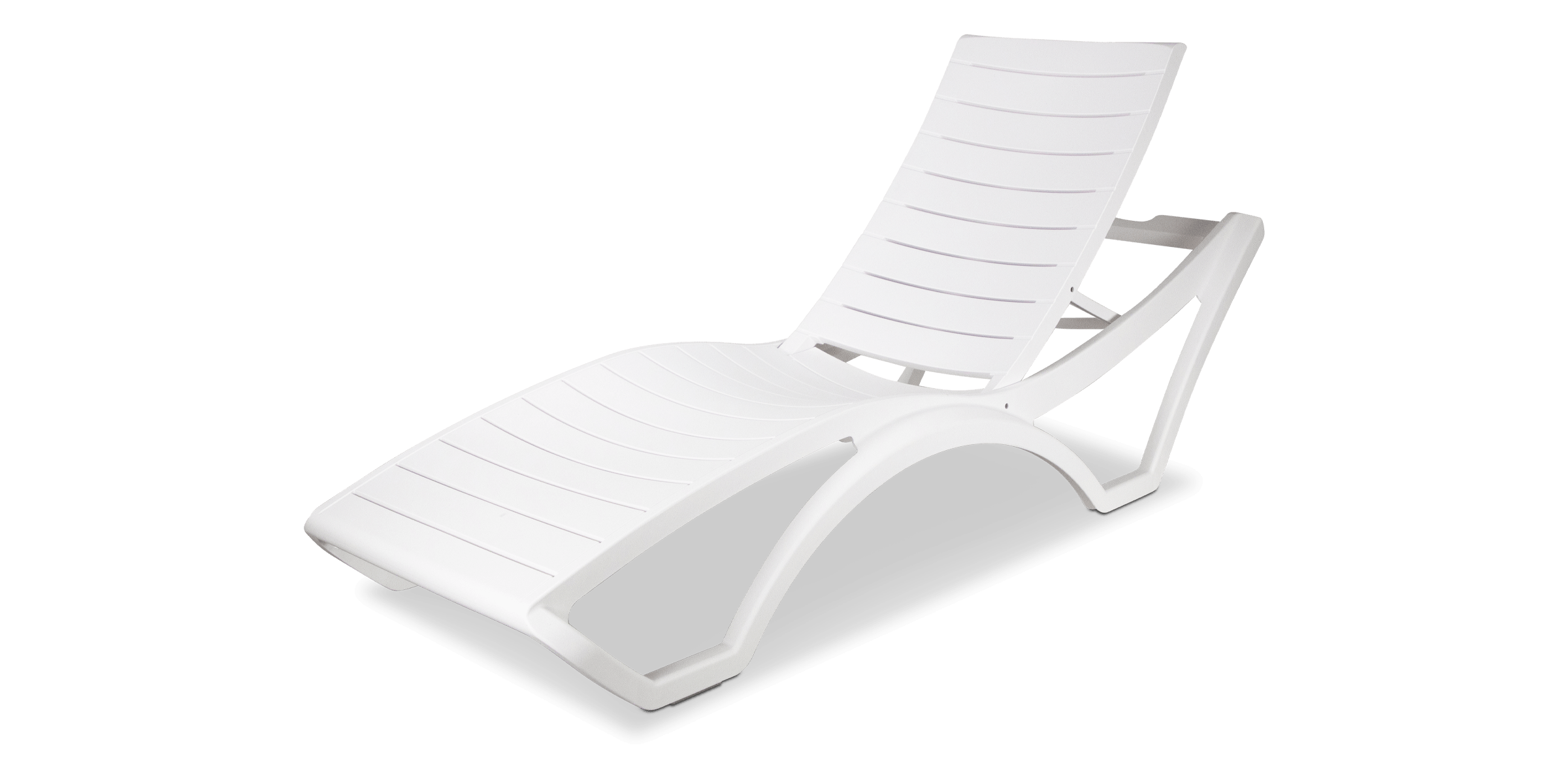 Drift UV Polypropylene Premium Sunlounger in Marshmallow