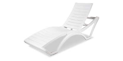 Drift UV Polypropylene Premium Sunlounger in Marshmallow