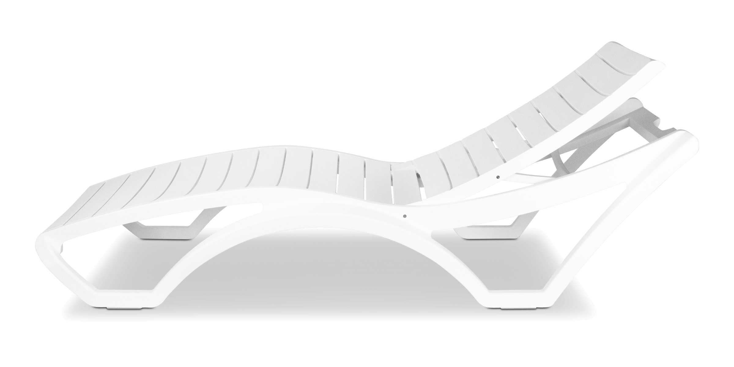 Drift UV Polypropylene Premium Sunlounger in Marshmallow