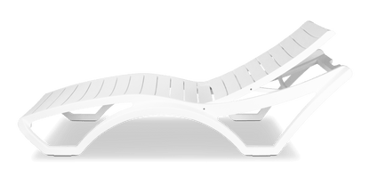 Drift UV Polypropylene Premium Sunlounger in Marshmallow