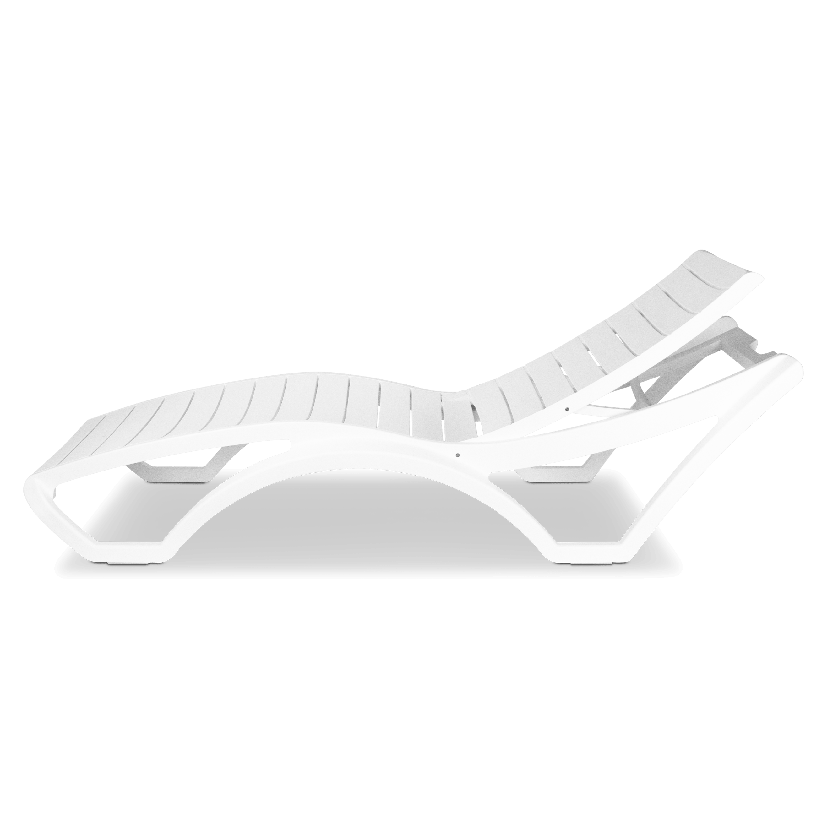 Drift UV Polypropylene Premium Sunlounger in Marshmallow