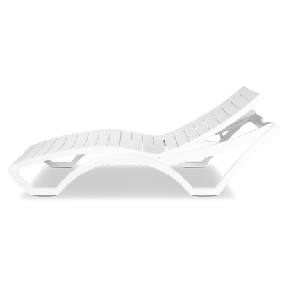 Drift UV Polypropylene Premium Sunlounger in Marshmallow