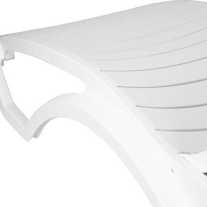 Drift UV Polypropylene Premium Sunlounger in Marshmallow