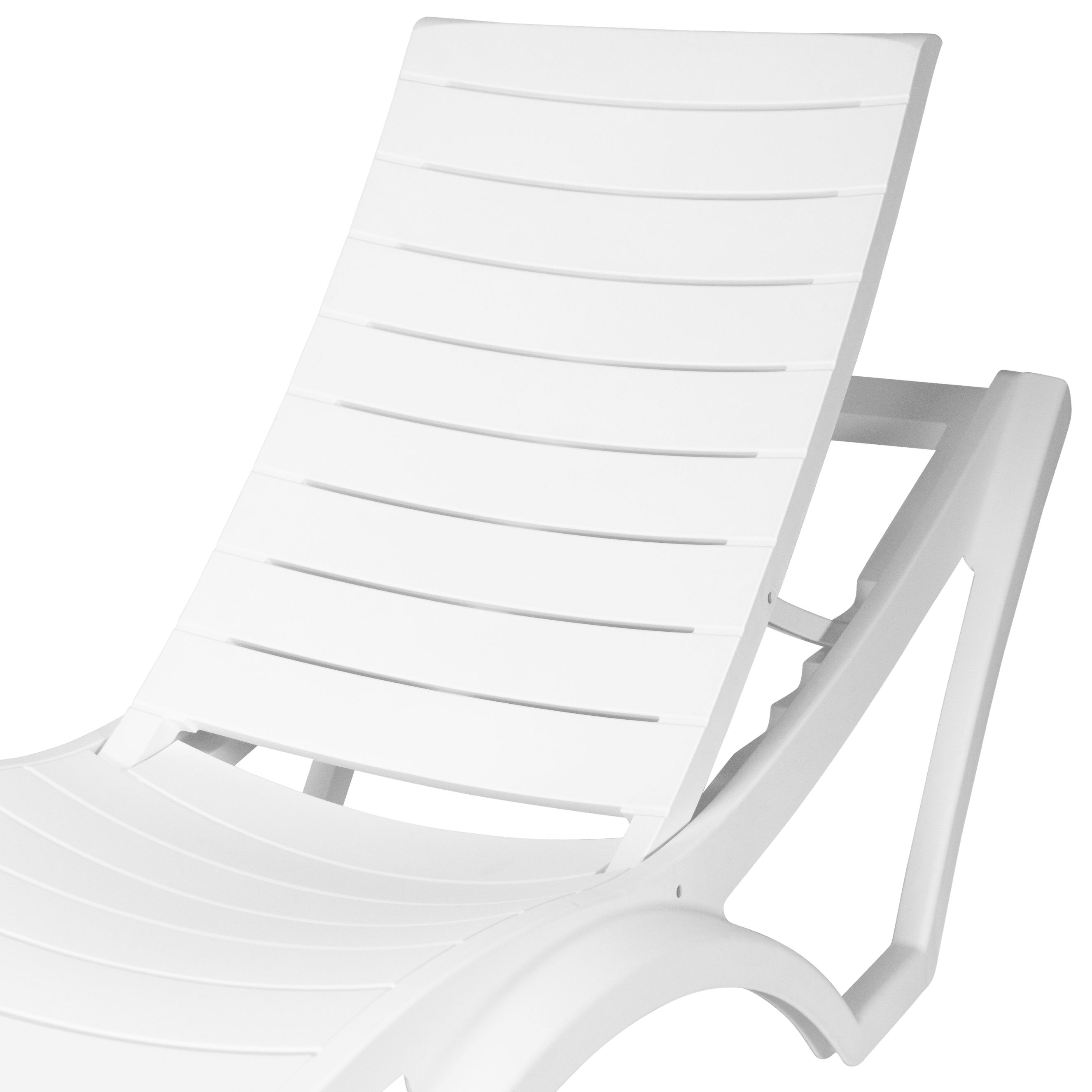 Drift UV Polypropylene Premium Sunlounger in Marshmallow