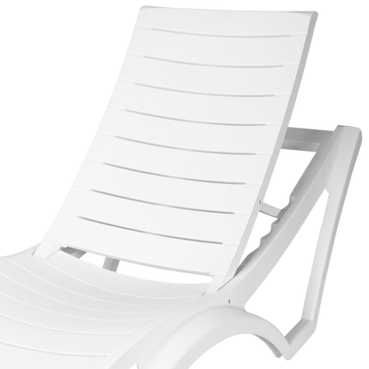 Drift UV Polypropylene Premium Sunlounger in Marshmallow