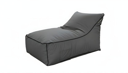 Kirra Indoor/Outdoor Bean Bag in Black Check