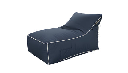 Kirra Indoor/Outdoor Bean Bag in Navy