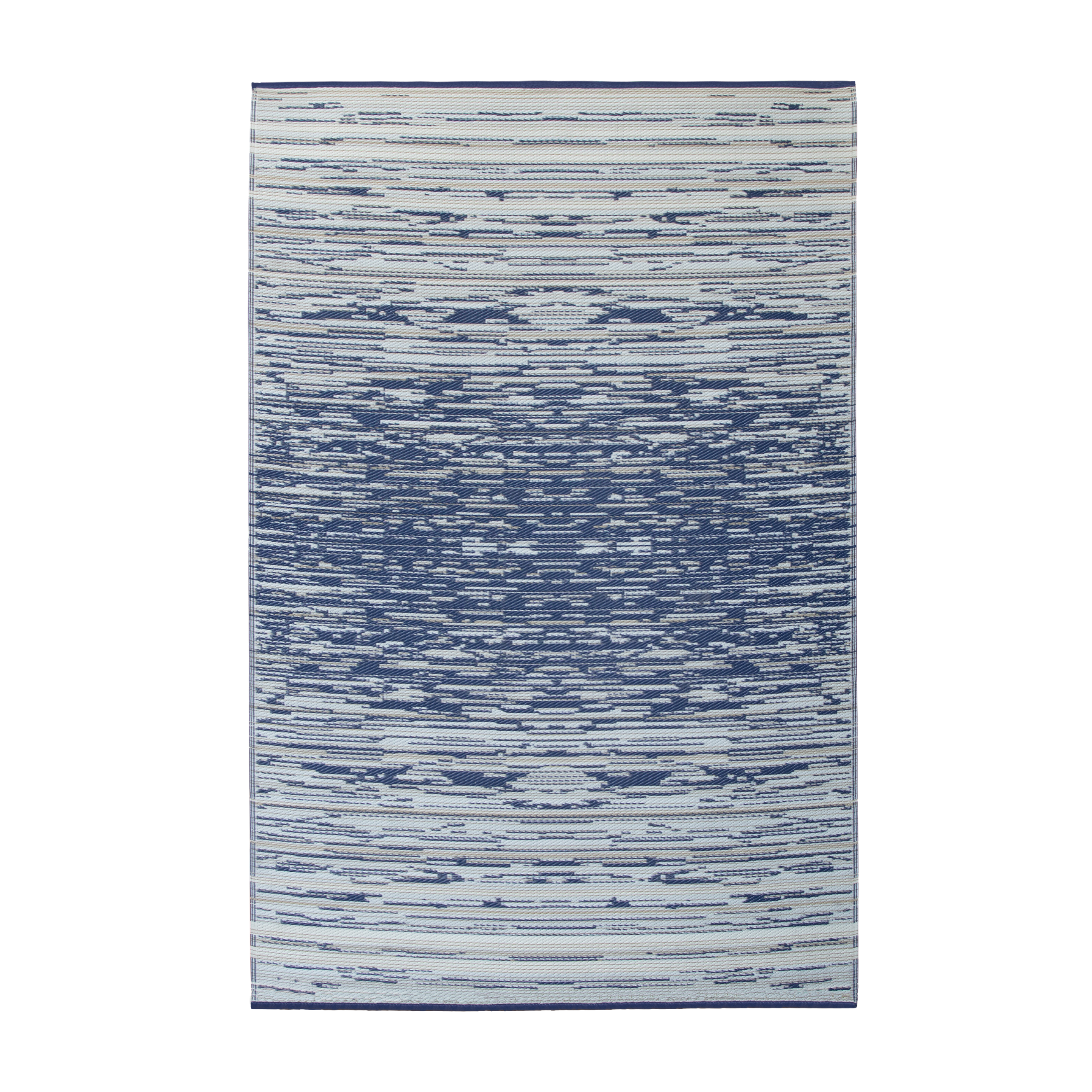 Mirage Navy Rug in PP - 180 x 270 cm