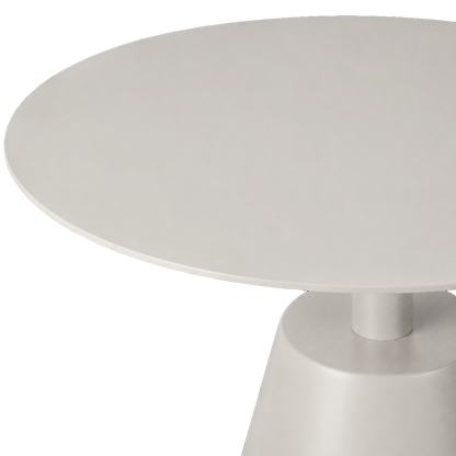 Monterra Side Table in Silk Beige