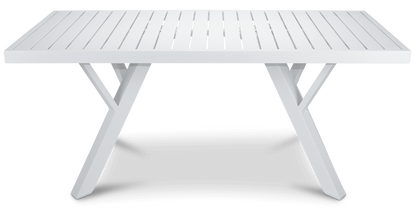 Morocco Outdoor Coffee Table in Arctic White - The Furniture Shack