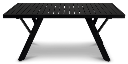 Morocco Outdoor Coffee Table in Black - The Furniture Shack
