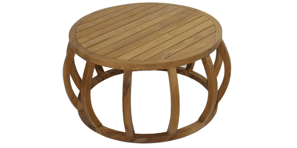 Pacific Round Teak Outdoor Coffee Table