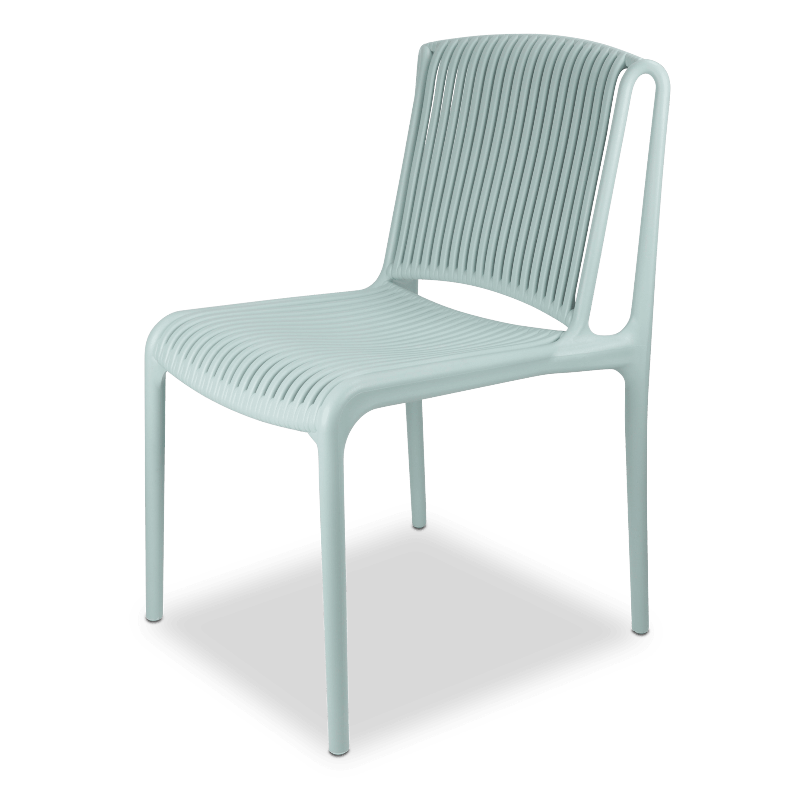 Paros UV Plastic Outdoor Chair (PP) in Mint