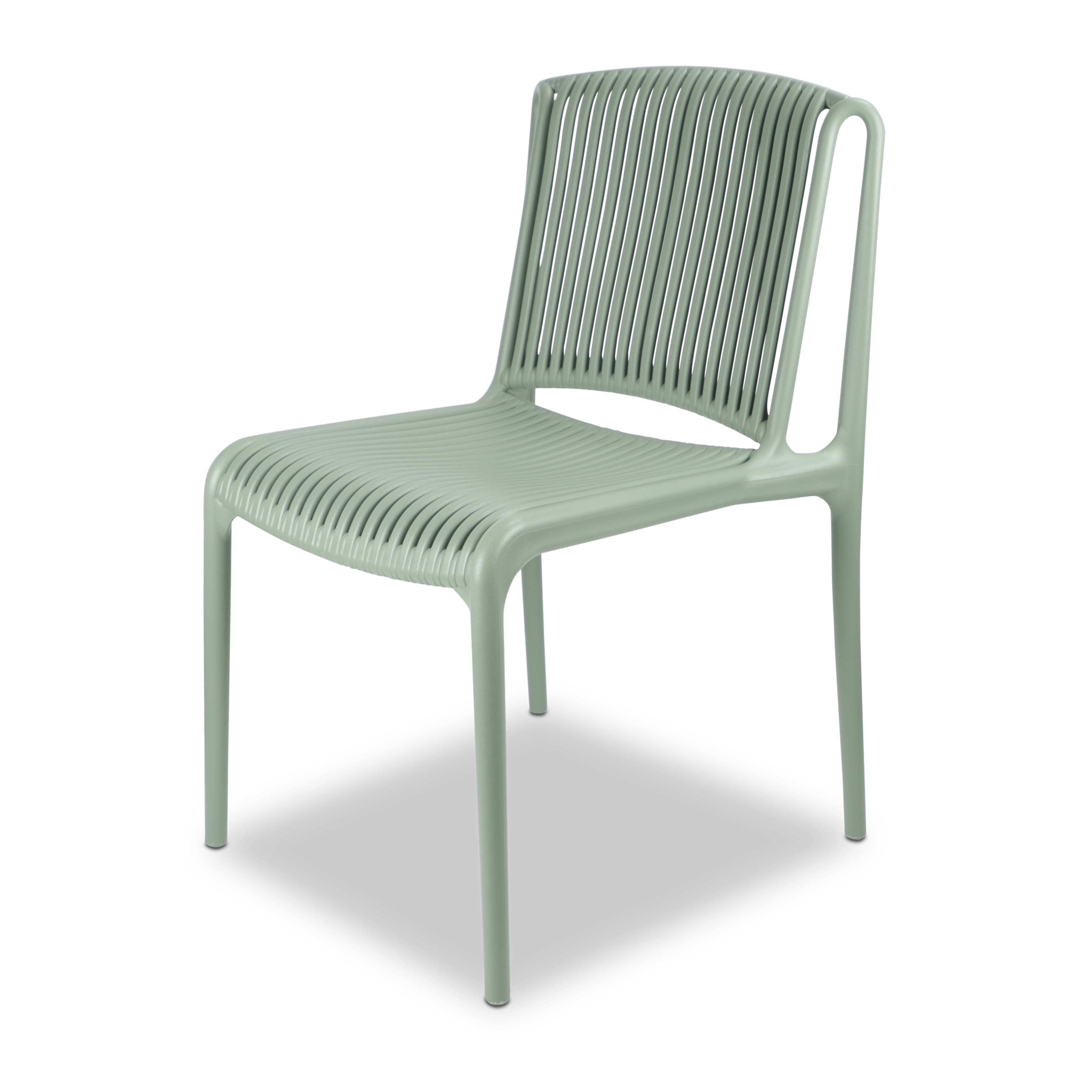Paros UV Plastic Outdoor Chair (PP) in Sage