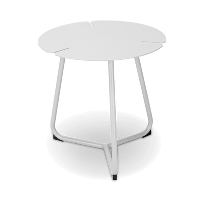 Riva Side Table in Arctic White