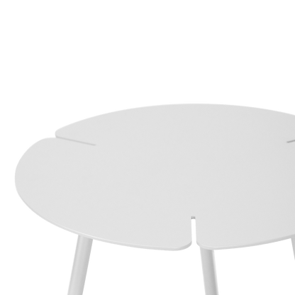 Riva Side Table in Arctic White