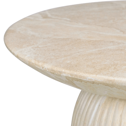 Roma Coffee Table in MGO Travertine Finish