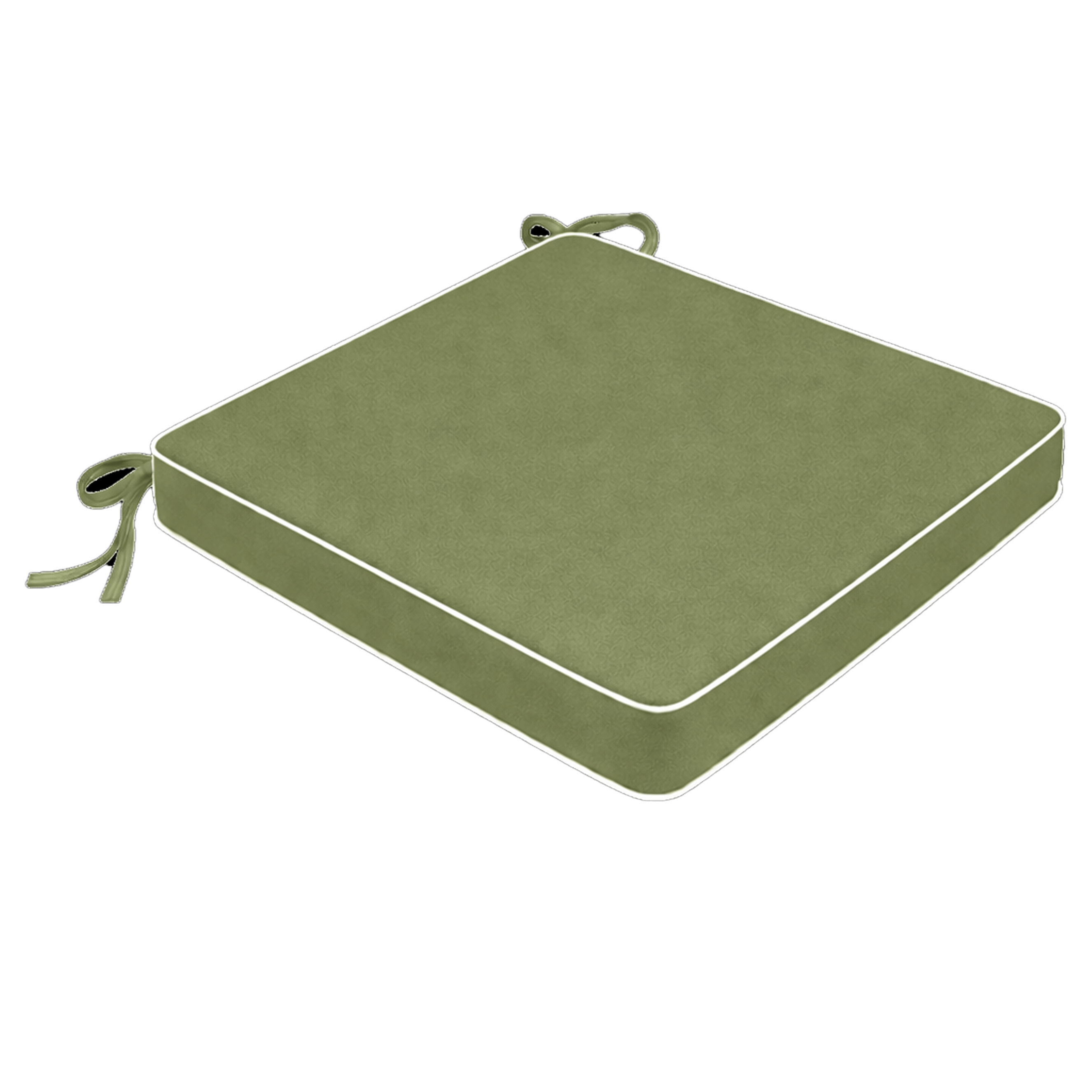 Tahiti Sage Square Outdoor Chair Pad - 43x43x4cm