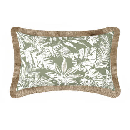 Tahiti Outdoor Cushions Stylist Selection - Sage with Black Escape 3pc