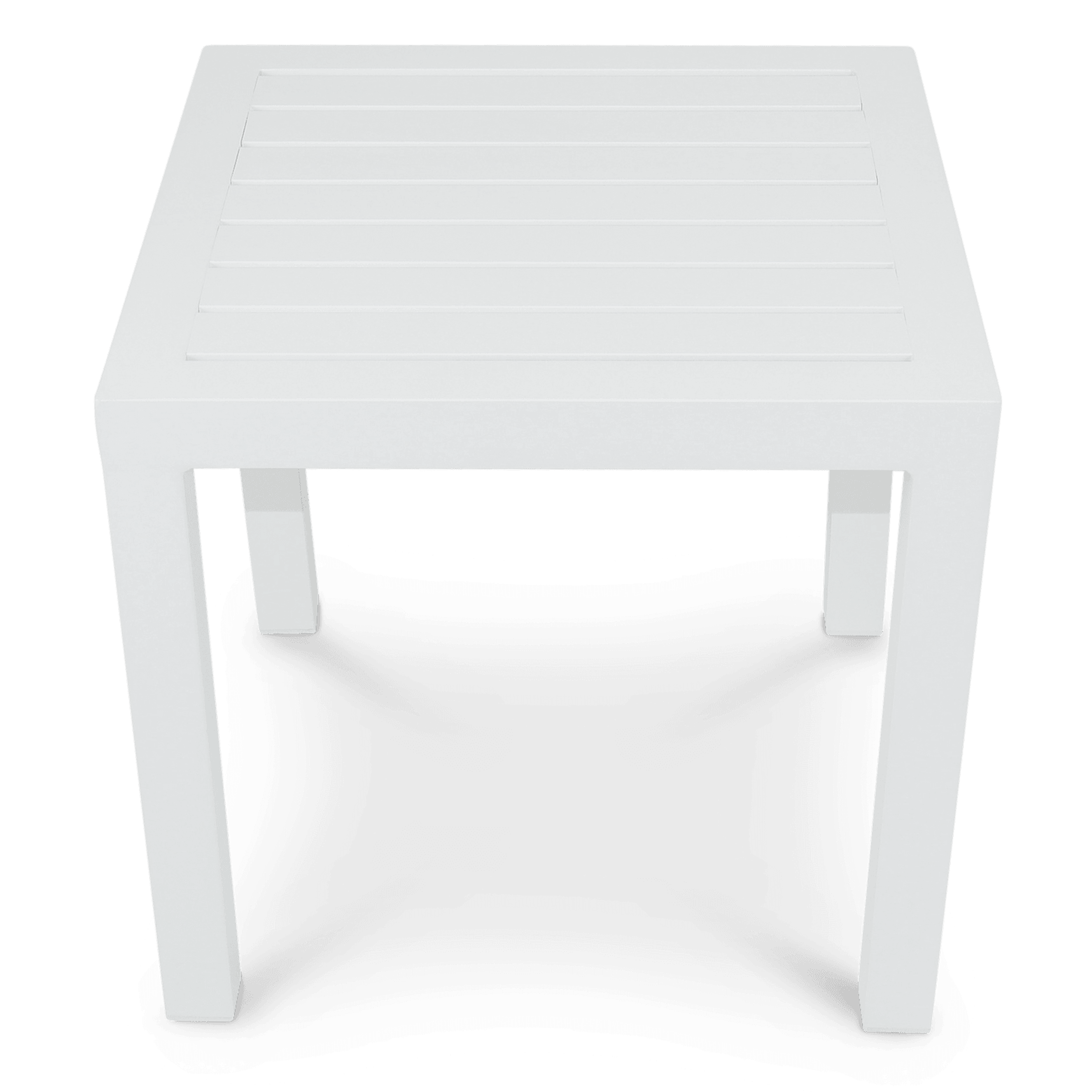 San Sebastian Side Table in Arctic White