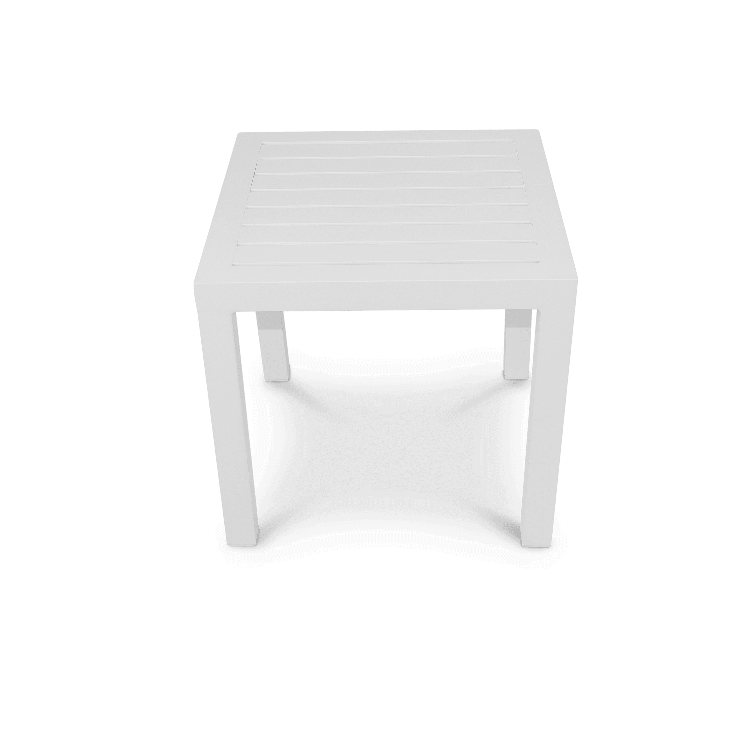 San Sebastian 6pc Outdoor Lounge Suite in Arctic White with a Foot Stool