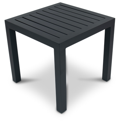 San Sebastian Side Table in Gunmetal - The Furniture Shack