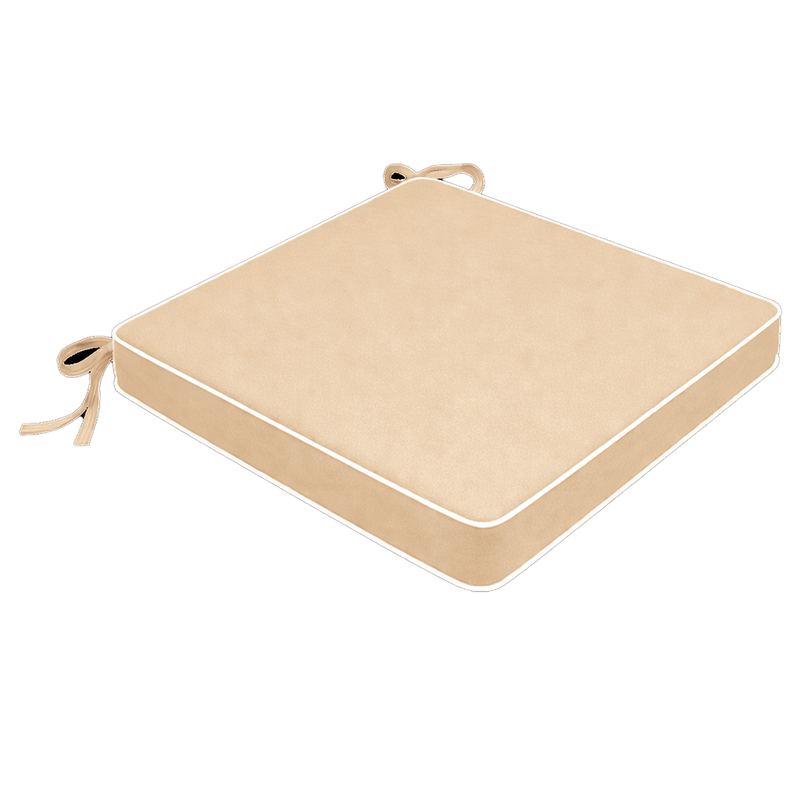 Tahiti Sandstone Square Outdoor Chair Pad - 43x43x4cm