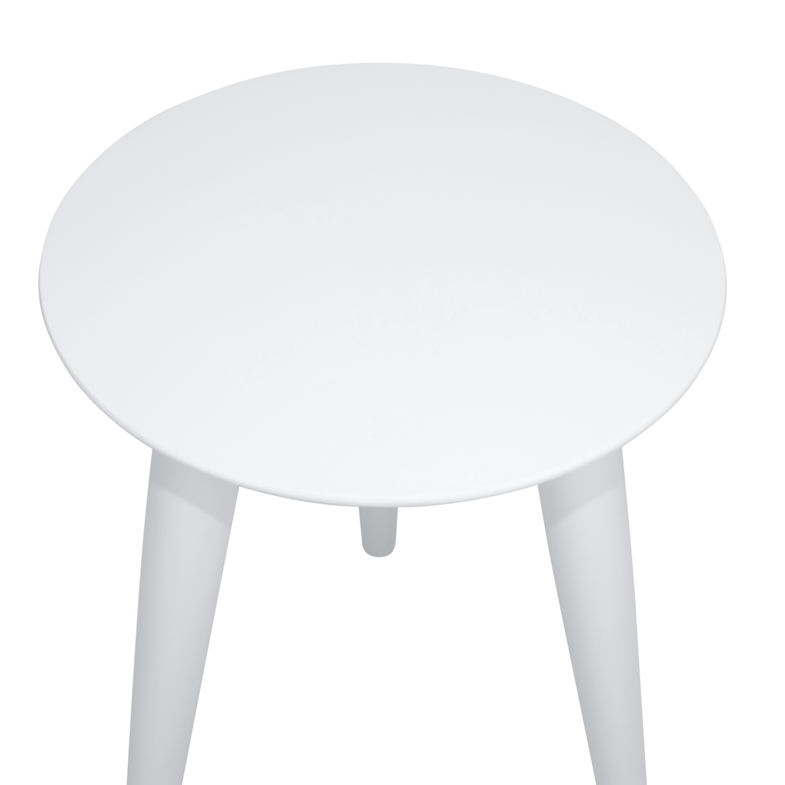 Santorini Medium Side Table in Arctic White - The Furniture Shack