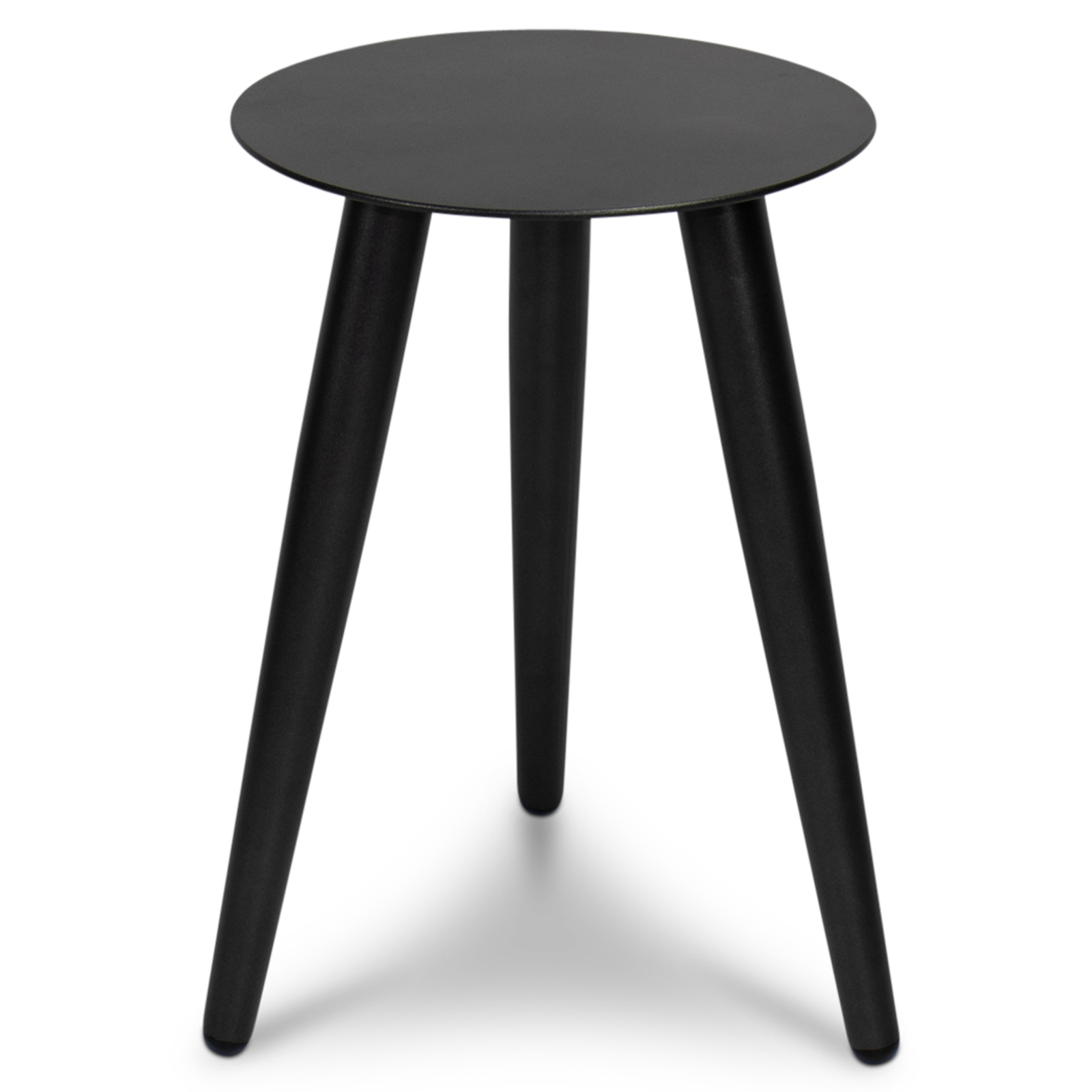 Santorini Medium Side Table in Gunmetal Grey - The Furniture Shack
