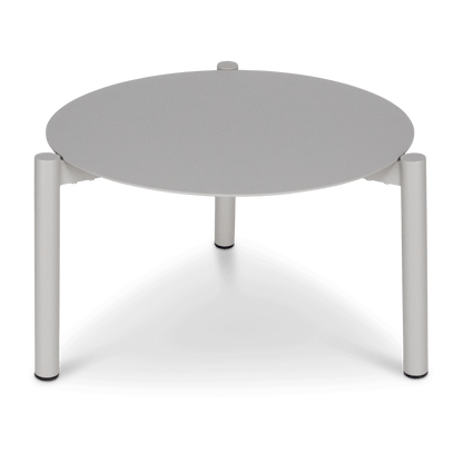 Kirra Round Side Table in Silk Beige