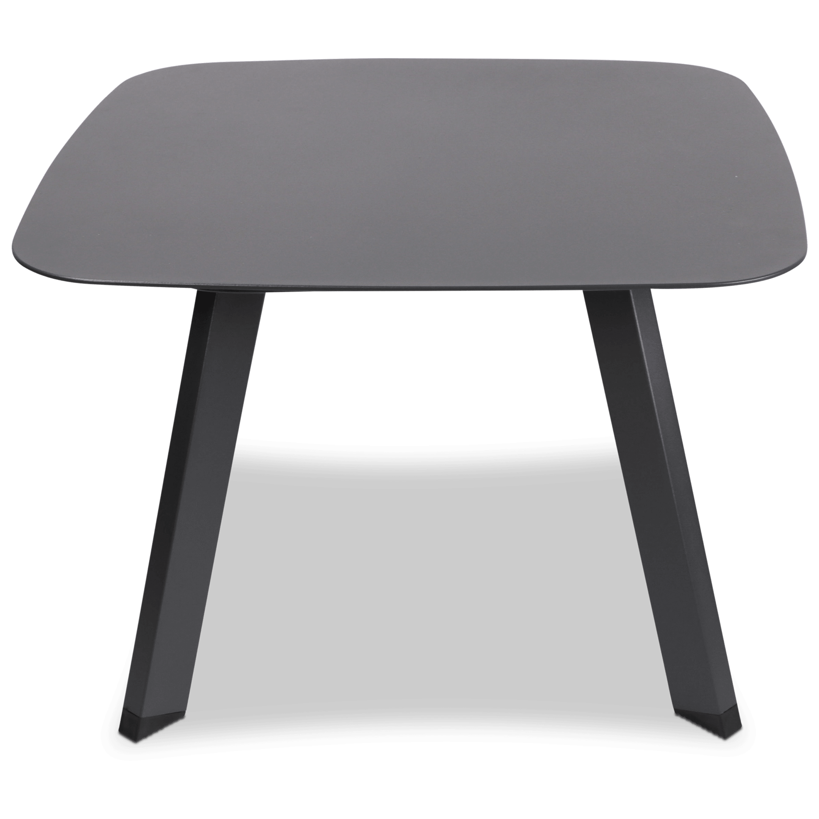 Sorrento Side Table in Gunmetal Aluminium