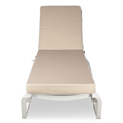 Tahiti Sandstone Sunlounger Outdoor Chair Cushion - 120x56x7.6cm