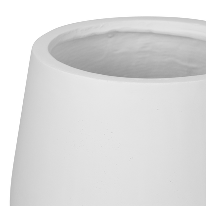Torino Set of 3 Pots in MGO White Finish