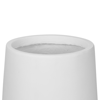 Torino Set of 3 Pots in MGO White Finish