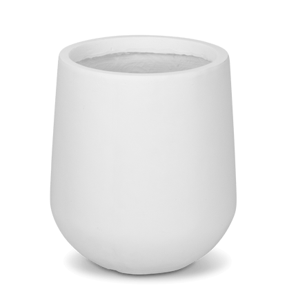 Torino Set of 3 Pots in MGO White Finish