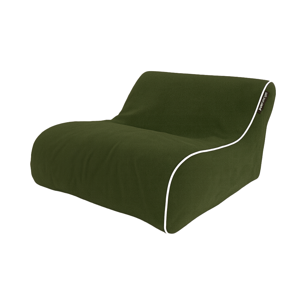 Torquay Indoor/Outdoor Bean Bag in Avocado