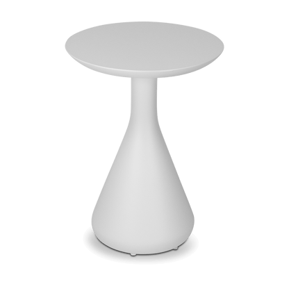 Ubud Side Table in Arctic White