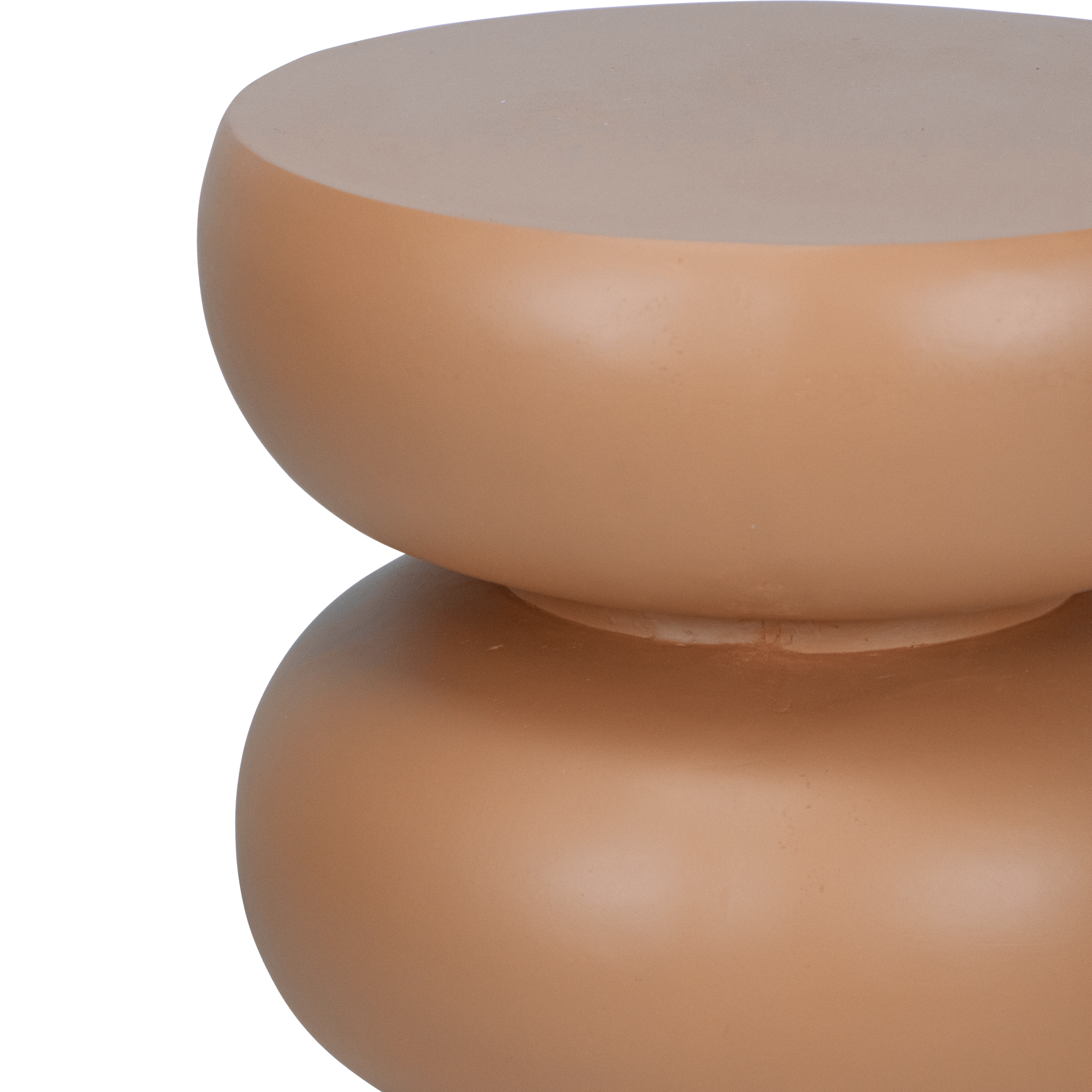 Verona Side Table in MGO Coral Finish