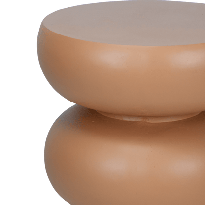 Verona Side Table in MGO Coral Finish