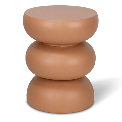 Verona Side Table in MGO Coral Finish