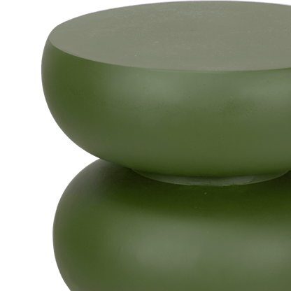 Verona Side Table in MGO Forest Green Finish