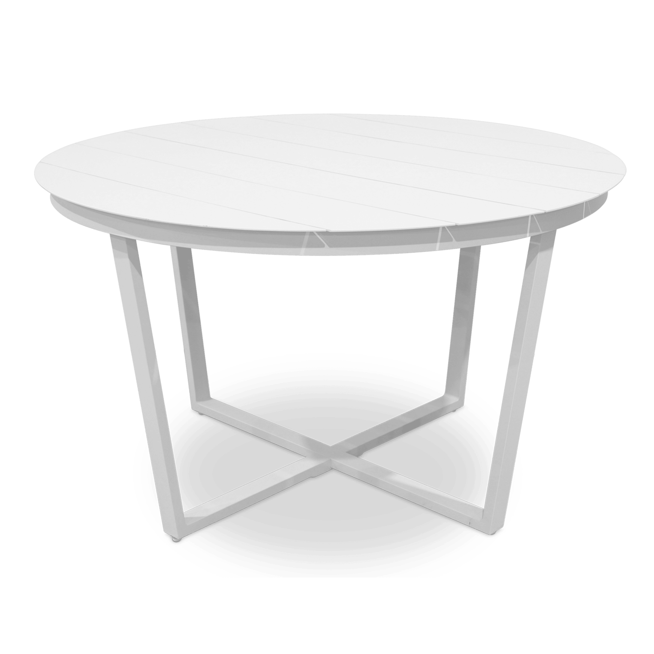 Amalfi Round 5 Piece Outdoor Setting with Polypropylene Chairs