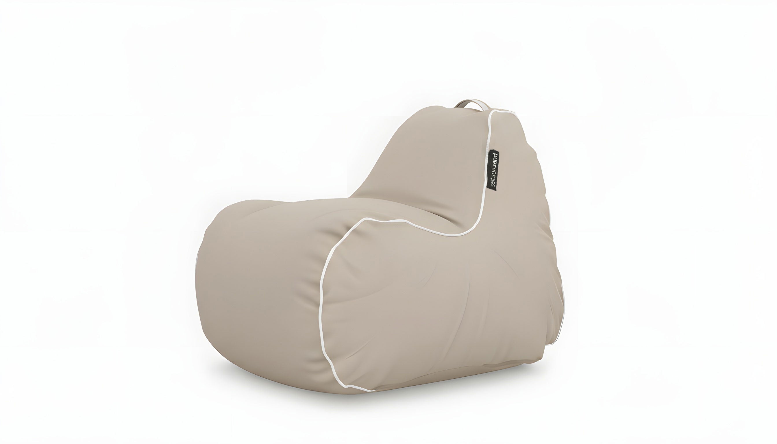 Byron Bay Indoor/Outdoor Bean Bag in Tweed Beige